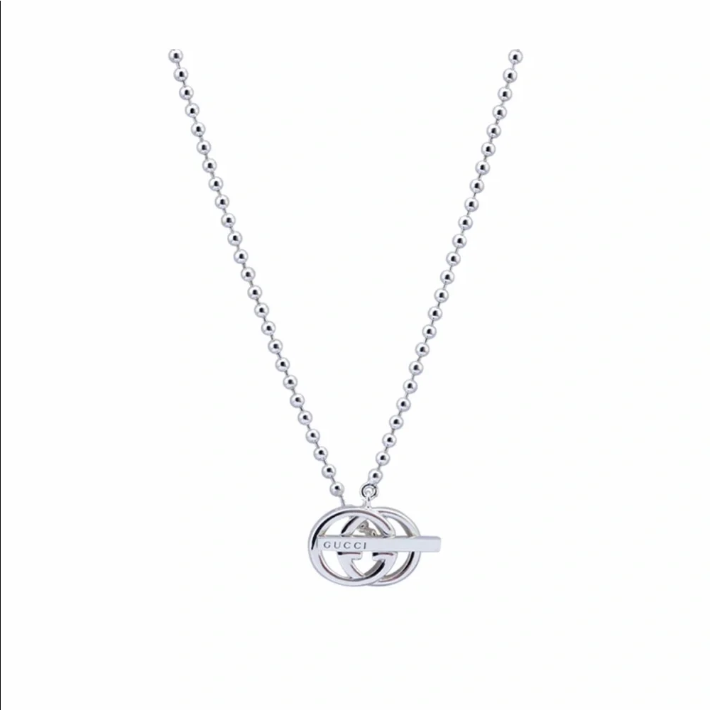 Gucci Silver Necklace - Picture 1 of 9